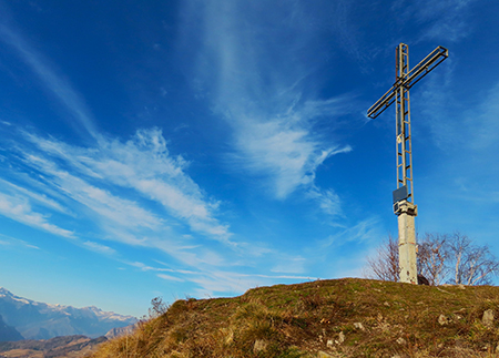 MONTE GIOCO (1366 m) da Forcella di Spettino con bel tramonto-5genn26-FOTOGALLERY